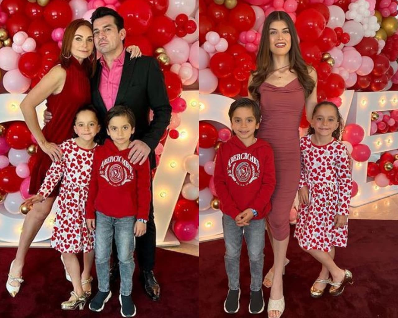 Elizabeth Álvarez presume unión de sus mellizos con hija de Jorge Salinas