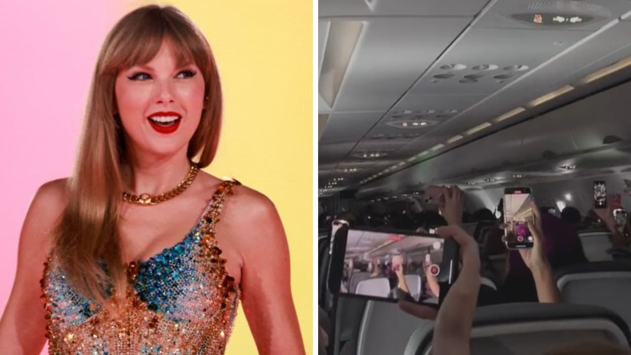 Aerolínea reproduce música de Taylor Swift en vuelos a CDMX y se arma la fiesta: todos cantaron