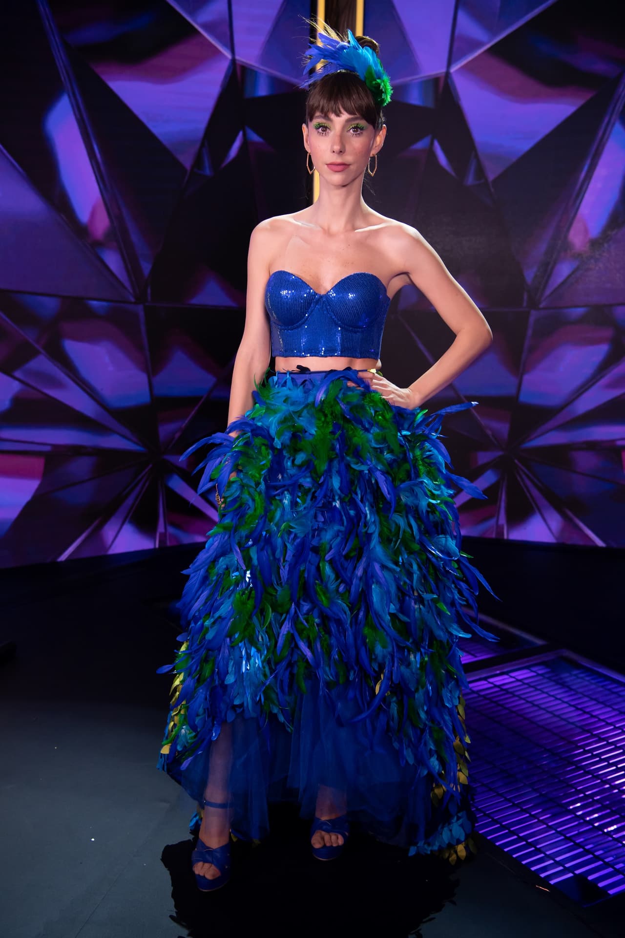 Natalia Téllez luce como una diva al usar el mismo estilo que Quetzal