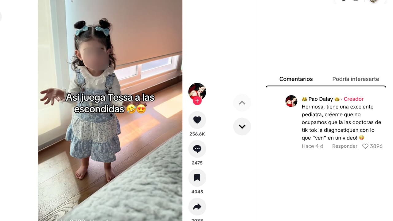 Paola Dalay responde a quienes critican video de su hija.