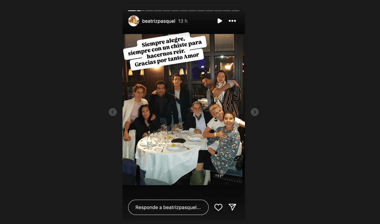 Hija de Alejandra Guzmán, destrozada, llora la muerte de su abuelo y se despide: “Siempre me voy a acordar de ti”