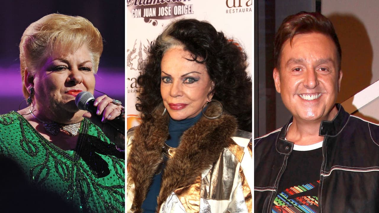 Muere Paquita la del Barrio, Tongolele y Daniel Bisogno.