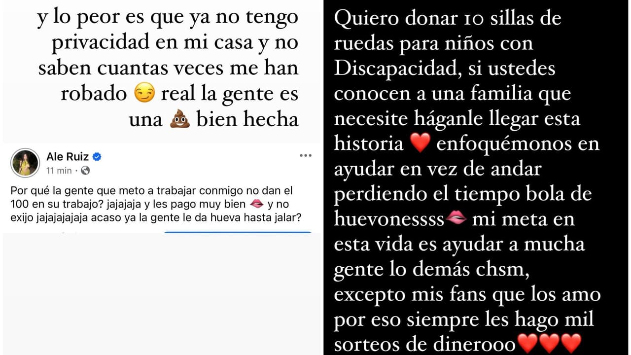 Karely Ruiz reacciona a los rumores a través de Instagram