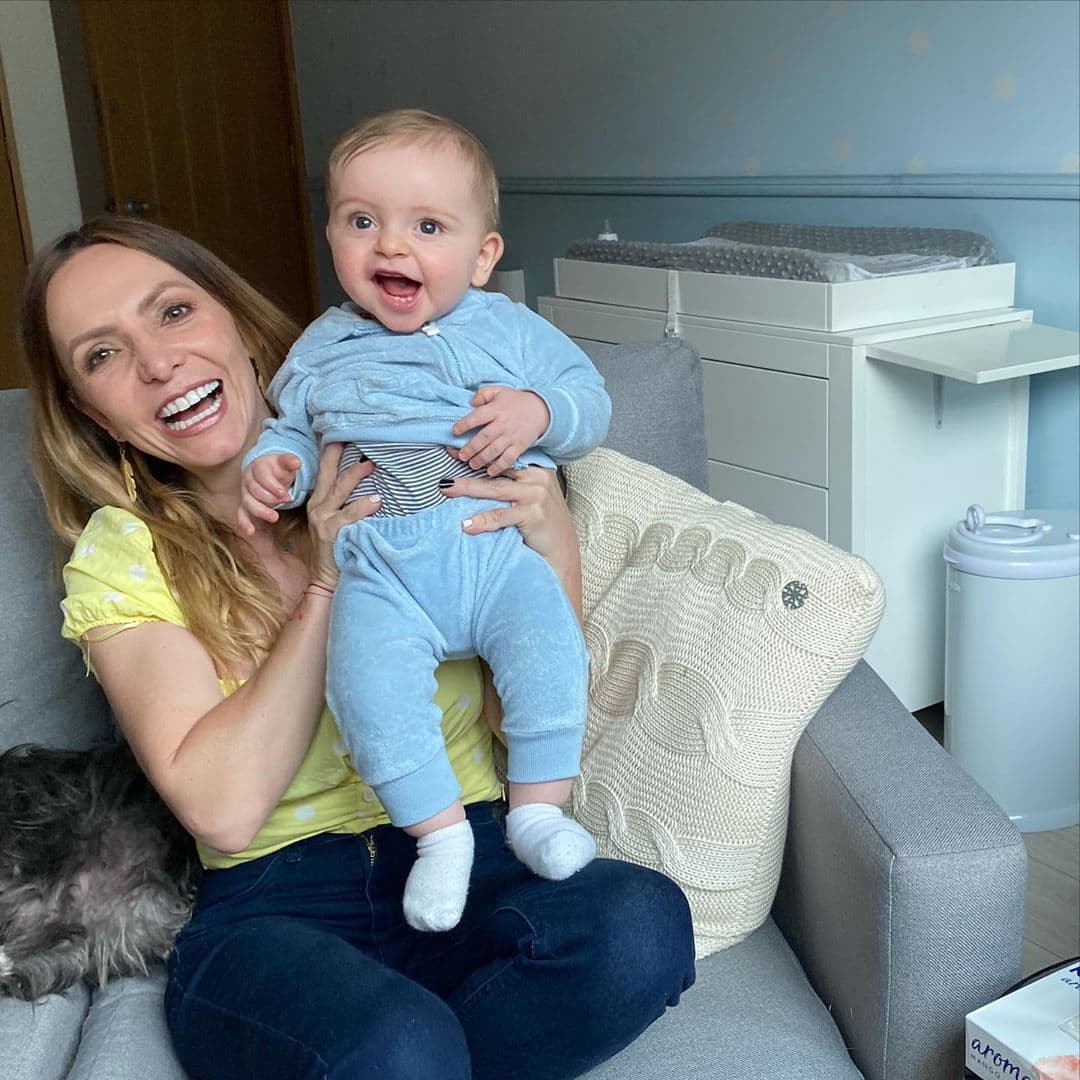 Erika Zaba vive fuerte susto con su hijo de 9 meses: “Se me cayó de la cama”