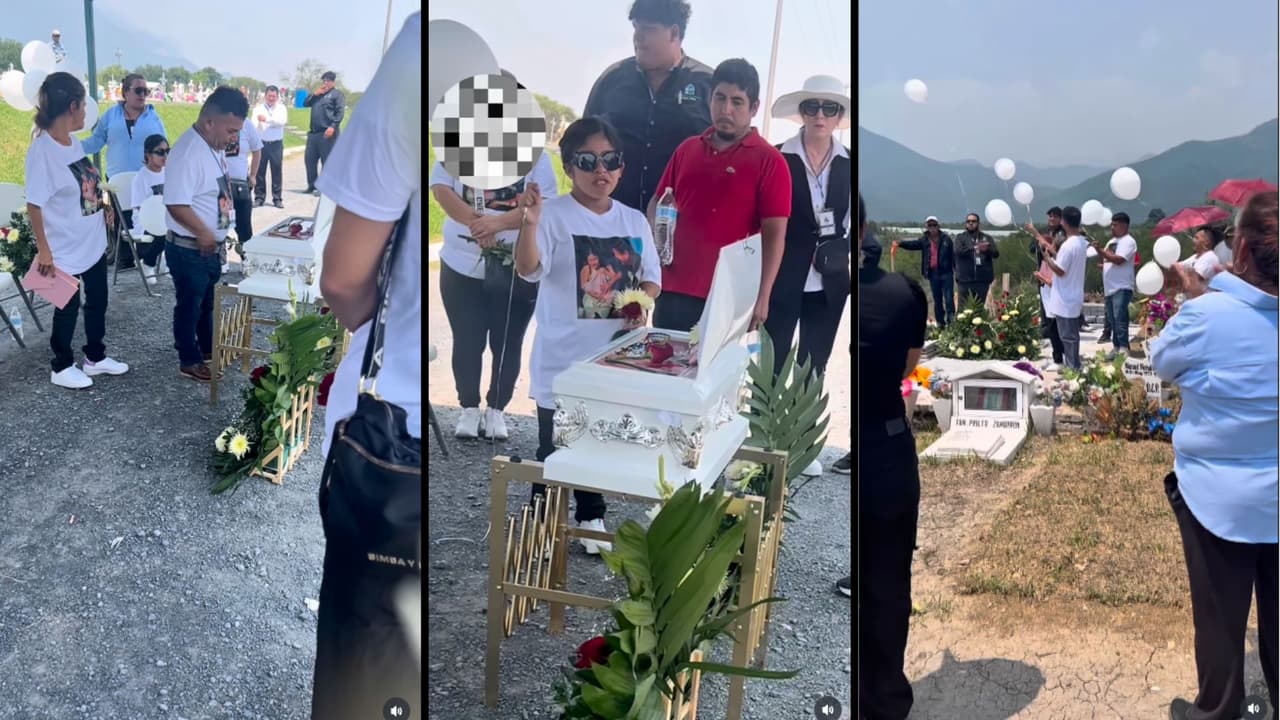 Lupita TikTok comparte, por primera vez, cómo fue el funeral de su hija
