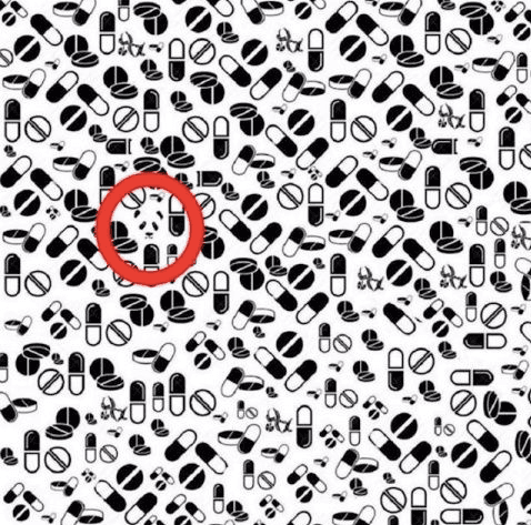 Aquí se encontraba el oso panda.