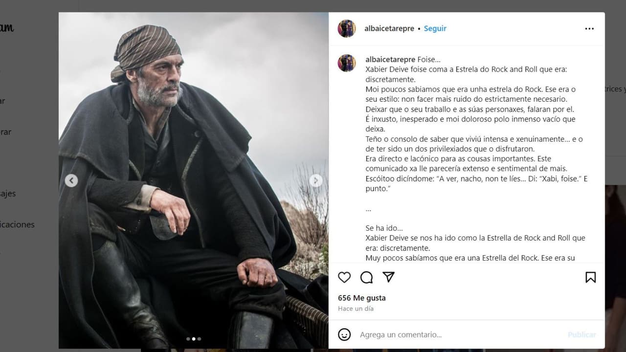 Muere el actor Xabier Deive.