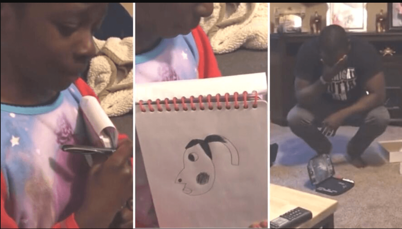 Así fue el épico dibujo de la mamá que conquistó Internet