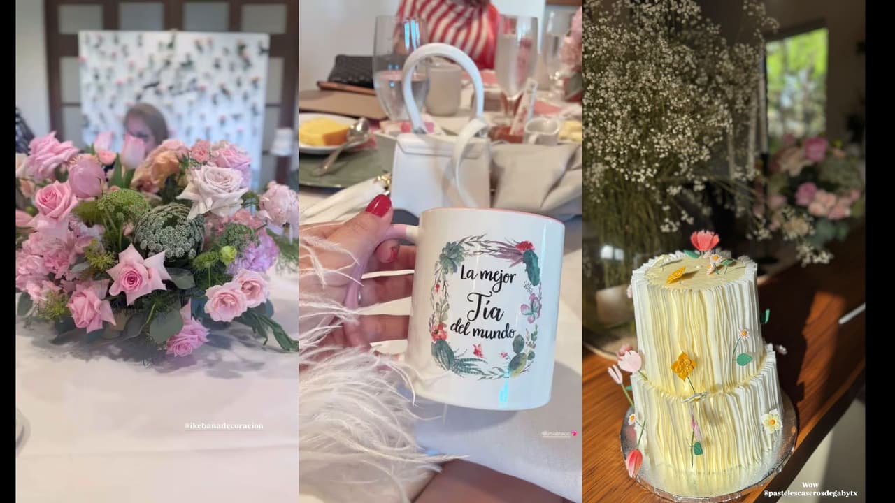 Ana Brenda Contreras comparte detalles del baby shower de su hija Aria