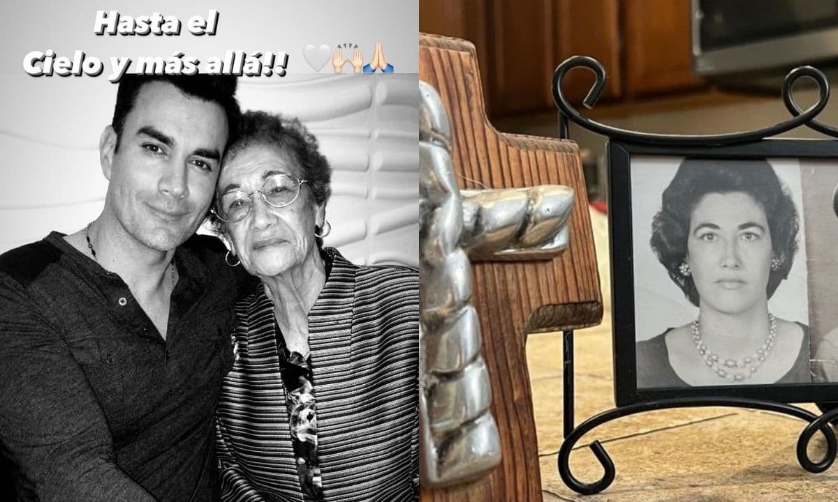 El actor de 'Pienso en ti' se despidió de su abuelita con emotivas imágenes