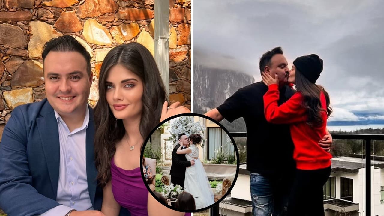 Integrante de Río Roma se casa con la modelo Milena Montalvo en boda de ensueño