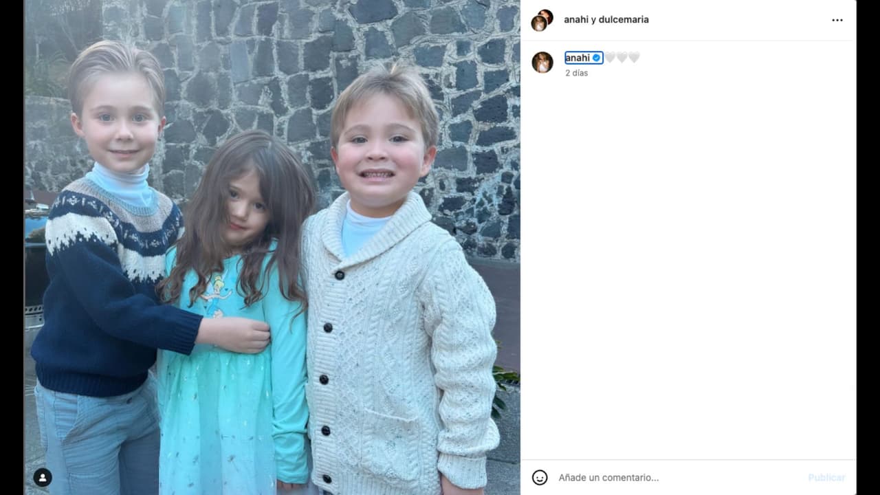 Manu y Emiliano, hijos de Anahí, asistieron a la fiesta de cumpleaños de María Paula, la hija de Dulce María