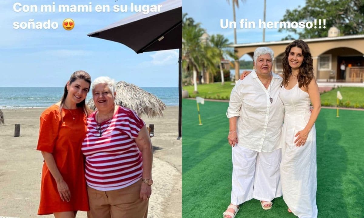 La actriz mostró cómo luce su mamá, provocando que fans afirmaran que se parece a ella