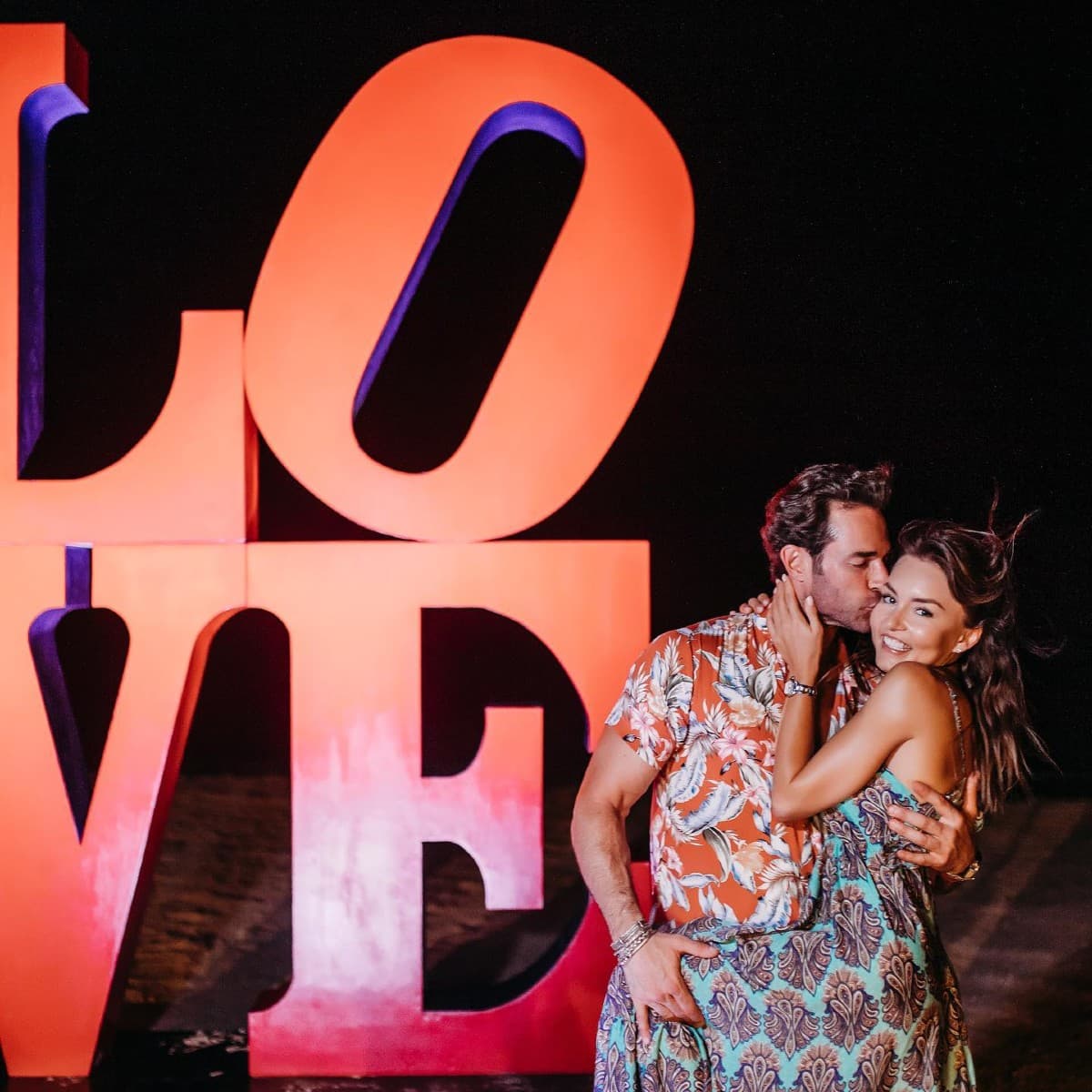 Angelique Boyer disfruta de unas vacaciones con Sebastián Rulli en la Riviera Maya.