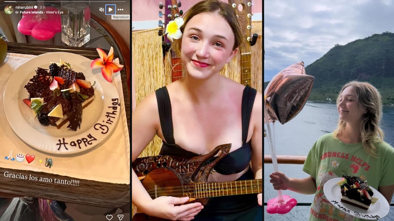 Nina Rubín Legarreta celebra su cumpleaños 19 rodeada de su familia