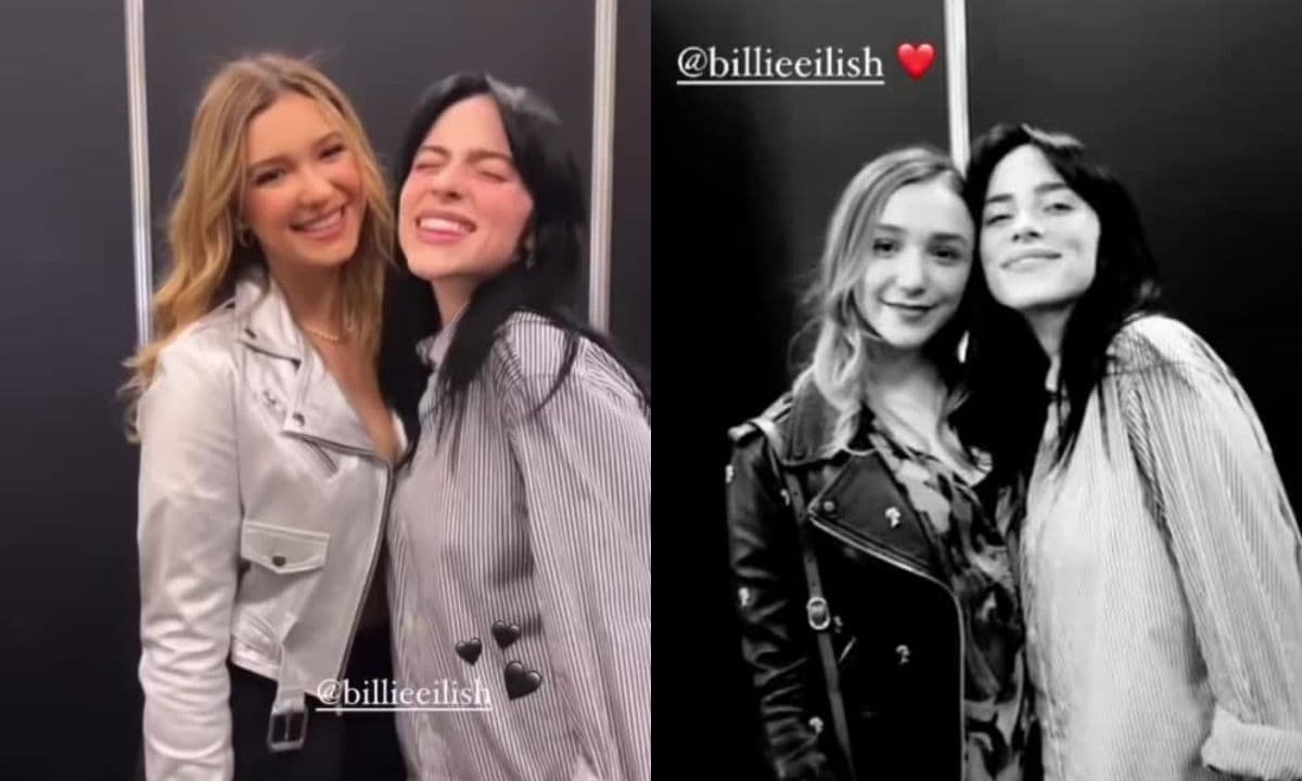 Mía y Nina Rubín Legarreta mostraron sus fotografías con la cantante en redes sociales
