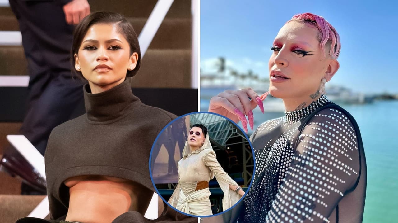 Confunden a Kunno con Zendaya en México y el influencer cree que sí se parecen: Internet se burla