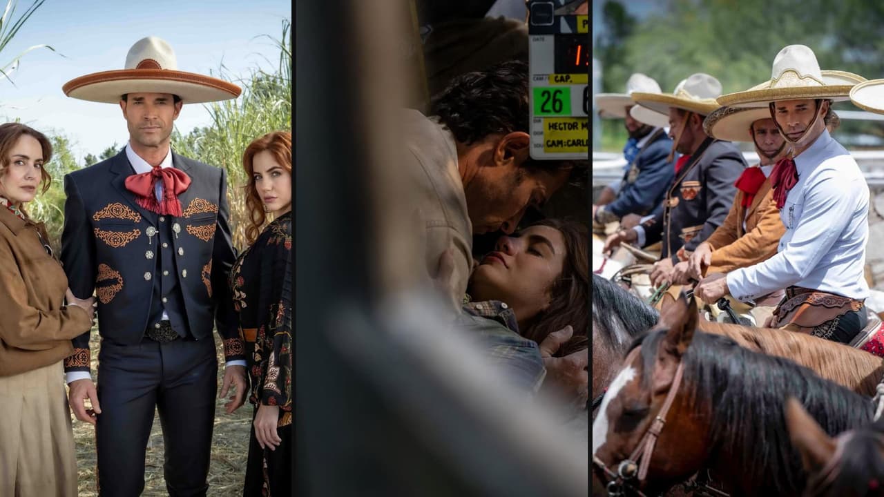 Sebastián Rulli en las grabaciones de la telenovela 'Mi rival'