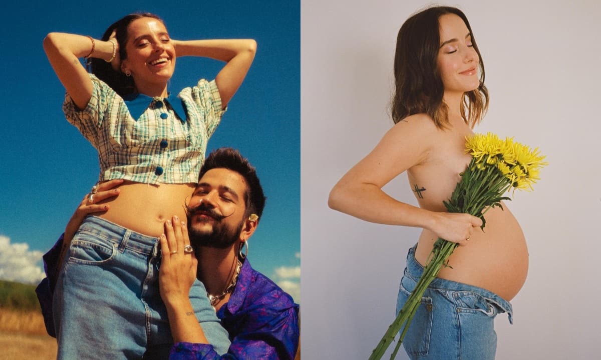 Camilo asombra al mostrar a Evaluna en la recta final de su embarazo