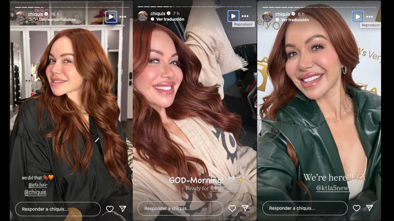 Chiquis presume su cambio de look en Instagram