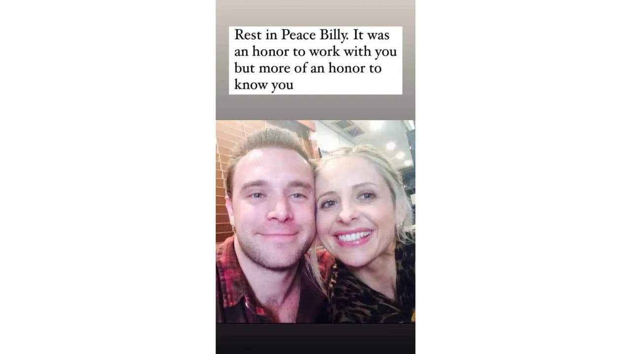 Sarah Michelle Gellar despidió a Billy Miller.