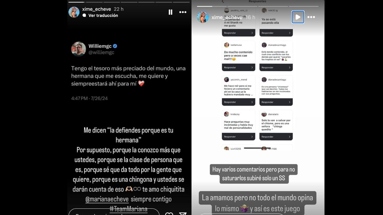 Hermana de Mariana Echeverría sale en defensa de la estrella de 'Me Caigo de Risa'
