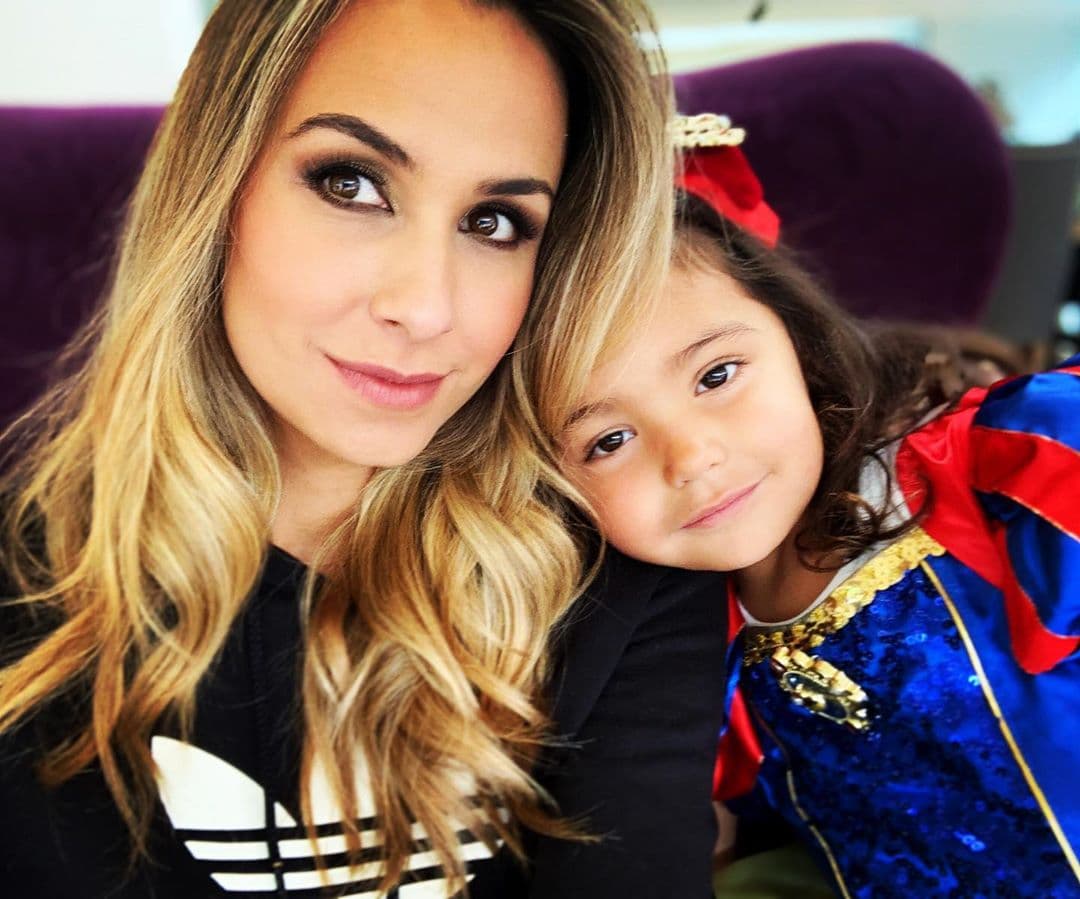 Odalys Ramírez celebra el cumpleaños de su hija Gia en plena cuarentena por coronavirus: “Felices 4”