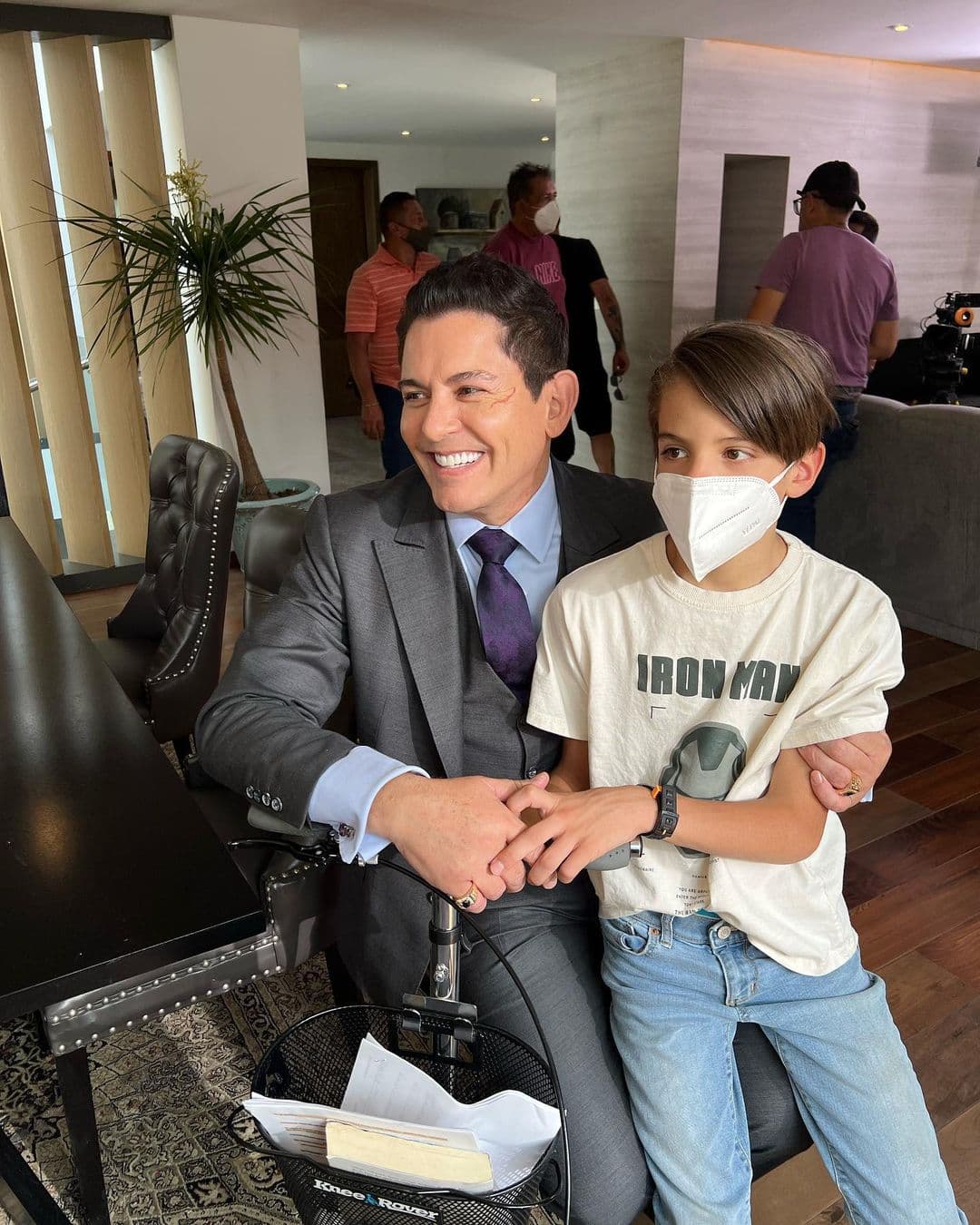 10) Ernesto Laguardia: El actor tiene 3 hijos que aunque no suele enseñar mucho en redes, son su total adoración. Se trata de Bárbara, Santiago y Emiliano, todos descendientes, también, de Patricia Rodríguez.