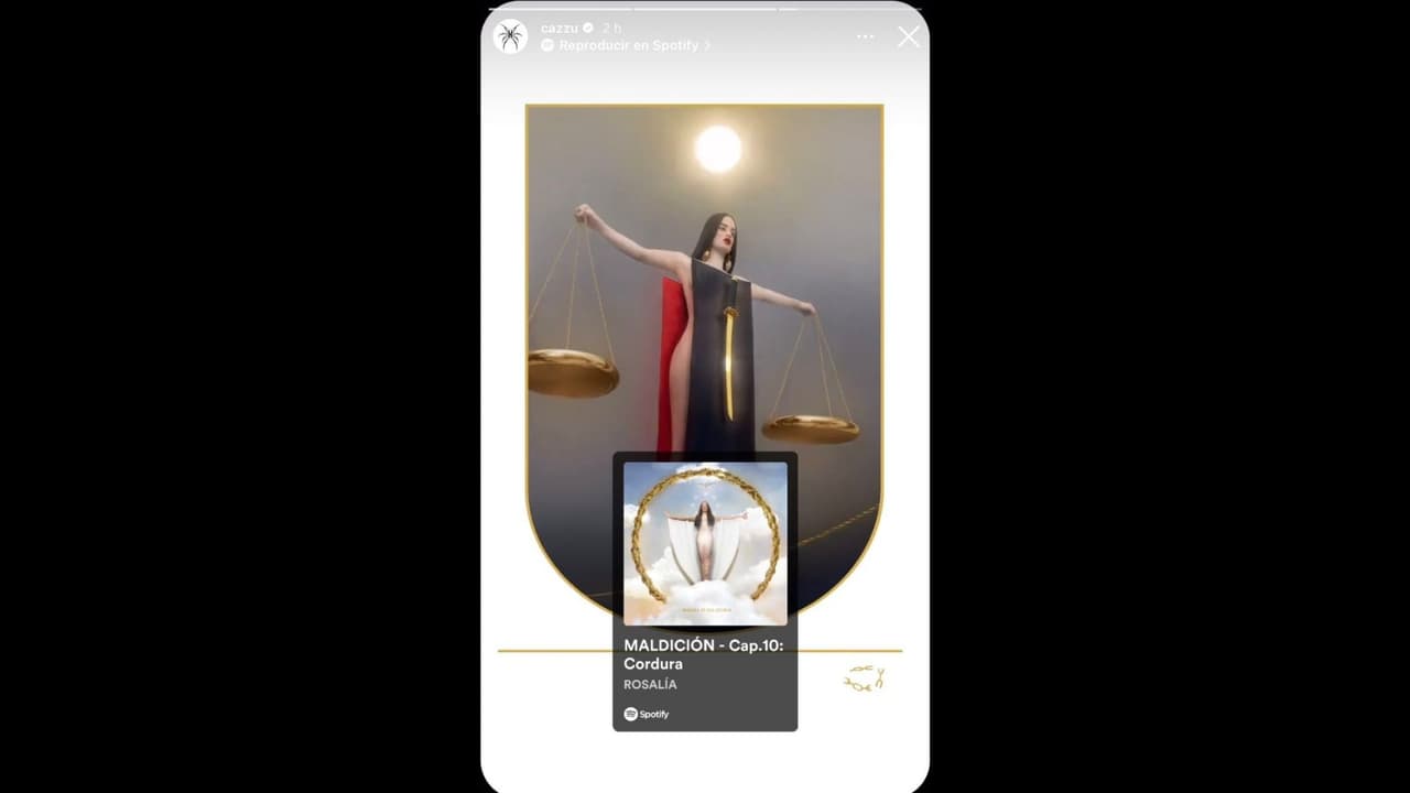 Así reaccionó Cazzu tras confirmarse la relación de Christian Nodal con Ángela Aguilar