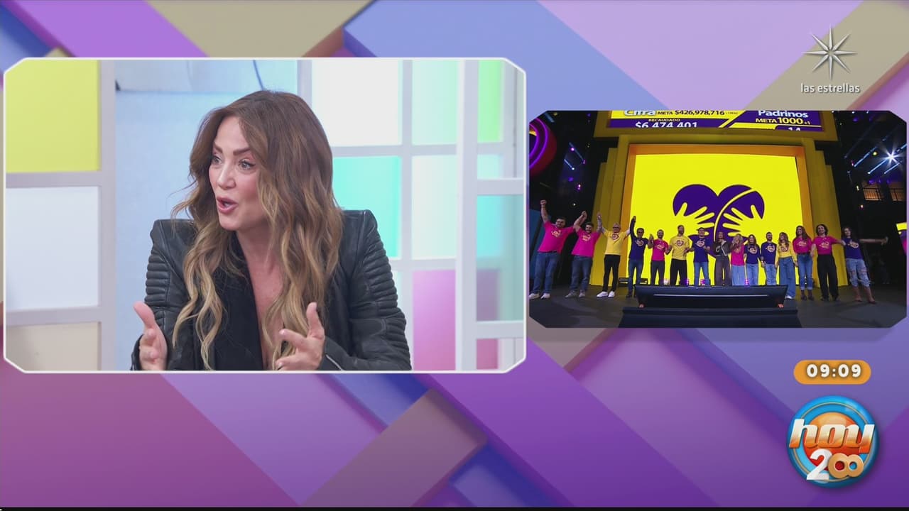 Andrea Legarreta hace emotivo anuncio en Hoy; en vivo, afirma: “Los milagros existen”
