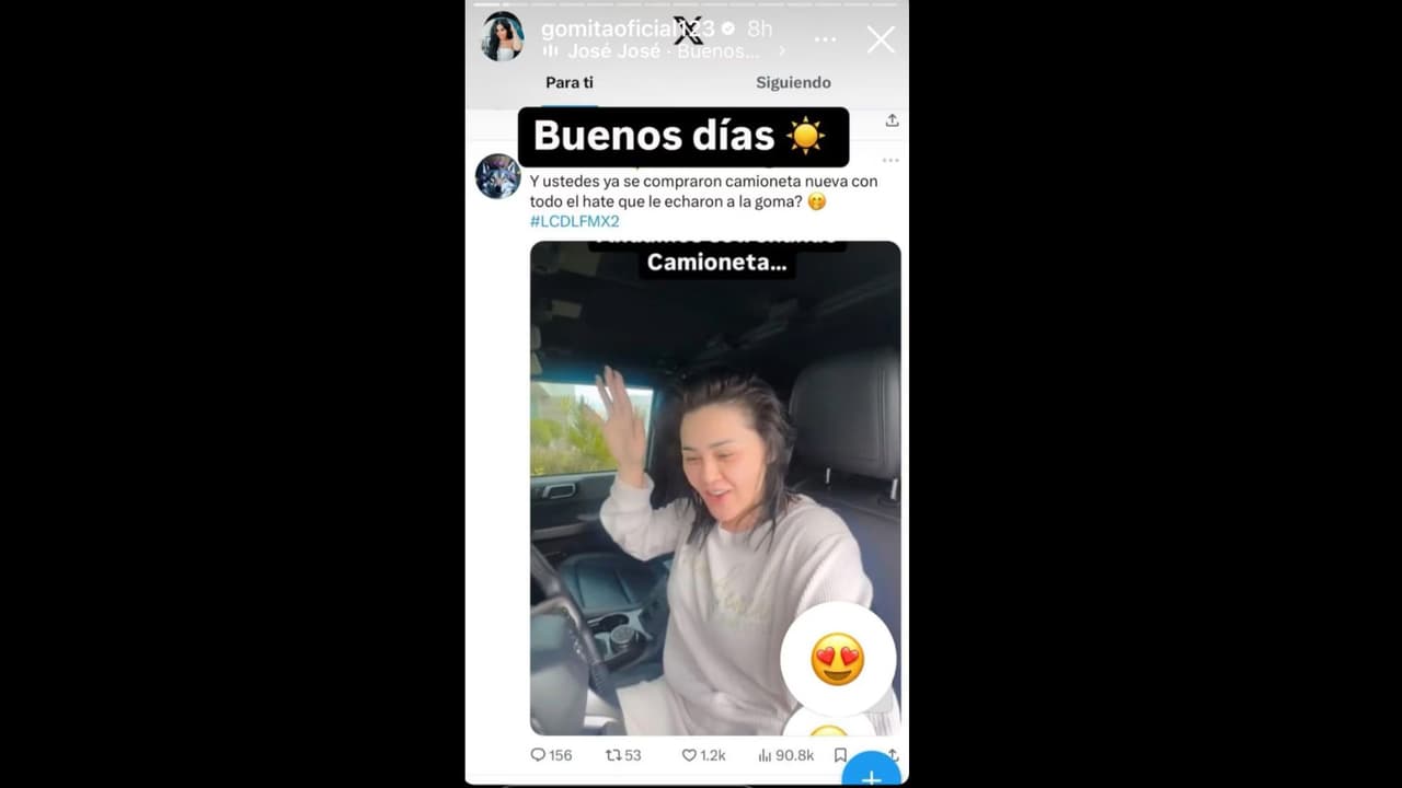 Gomita presume la camioneta que se compró tras concluir 'La Casa de los Famosos México'