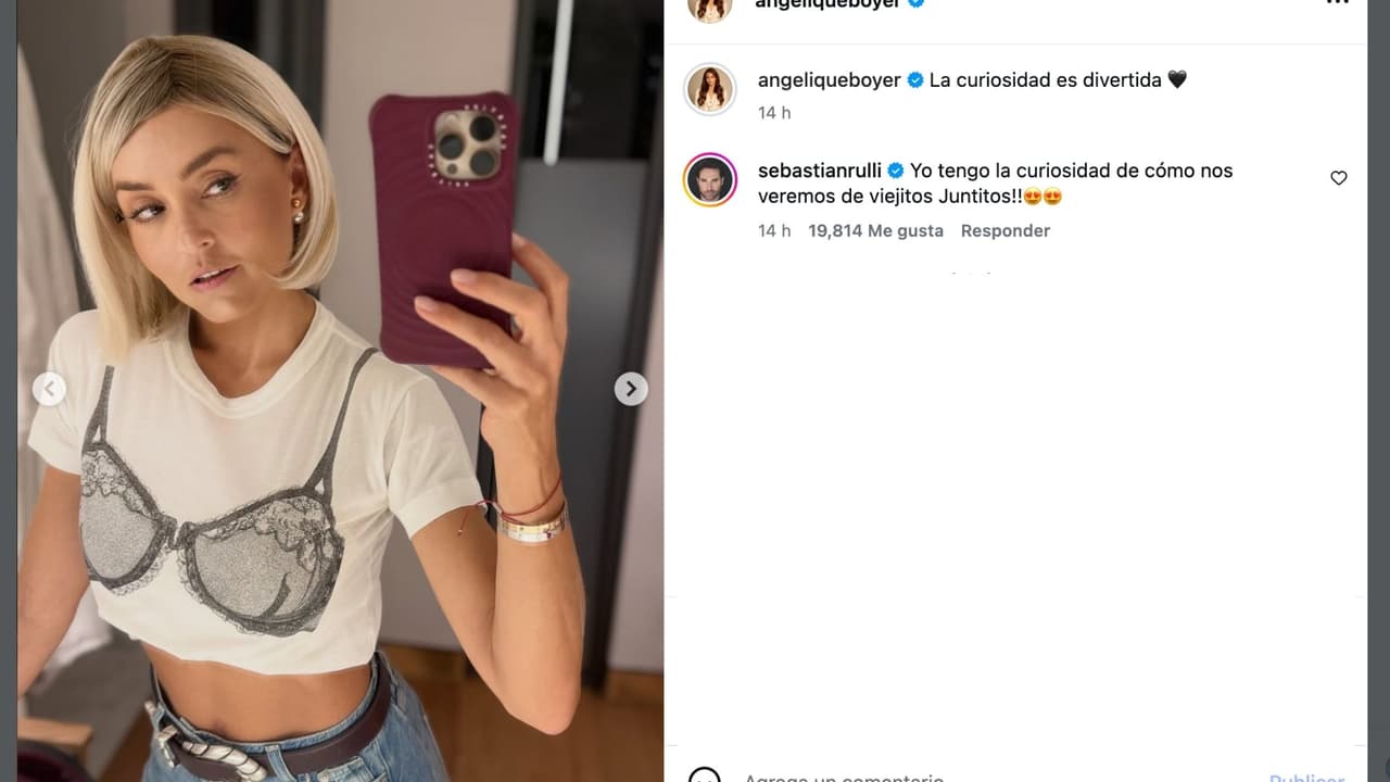 Angelique Boyer cambia de look.