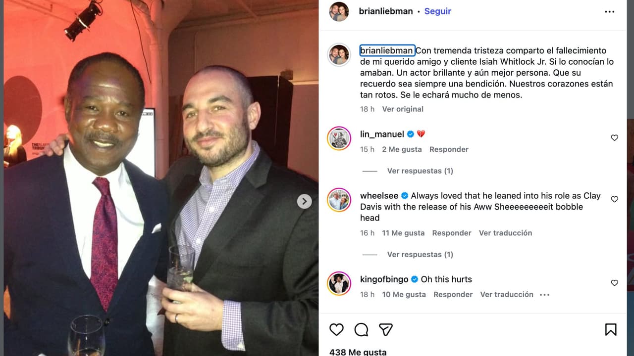 Confirman la muerte de Isiah Whitlock Jr.