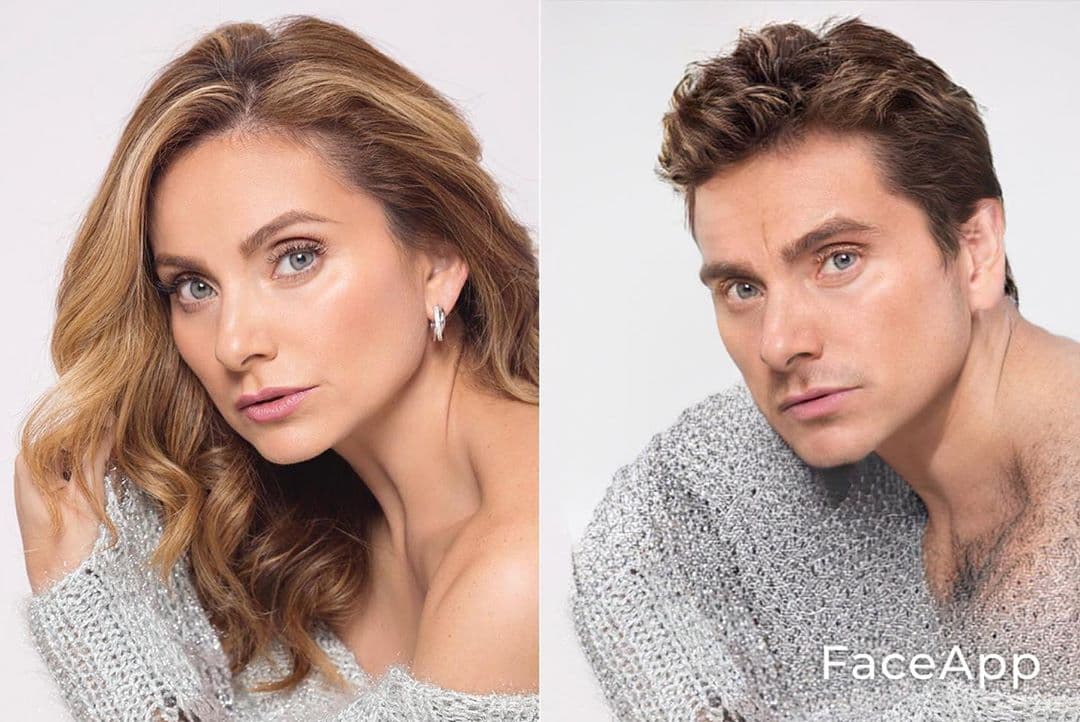 Además de exhibir al protagonista de 'Te doy la vida', Elizabeth Álvarez llamó la atención por su foto como hombre e incluso los fans señalaron que lucía como Jorge Salinas.