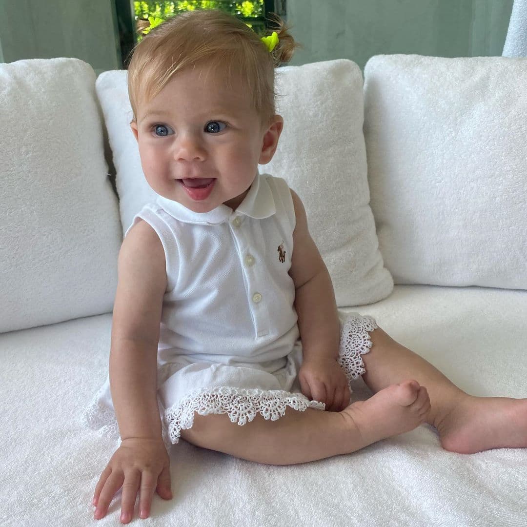 Sin embargo, fue hasta el pasado 16 de septiembre que la extenista publicó una nueva fotografía de Mary, dejando al descubierto cuánto había crecido en sus primeros 8 meses de vida.