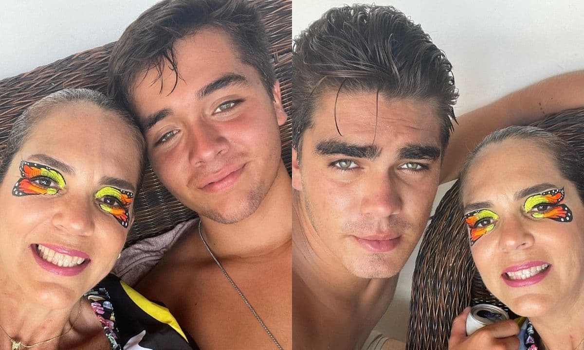 Los jóvenes tienen 18 años e impresionan al ser idénticos a su papá