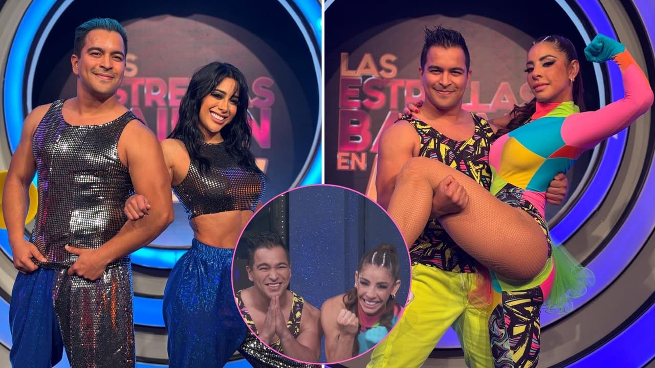 Kim Shantal protagoniza escena de celos y ‘termina’ con Jonathan Becerra en los ensayos de Las Estrellas Bailan en Hoy