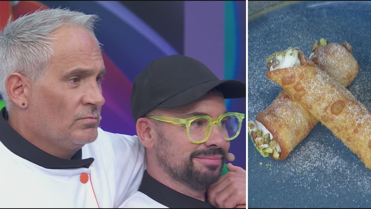 Hoy soy el Chef 2026: así se preparan los cannolis dulces