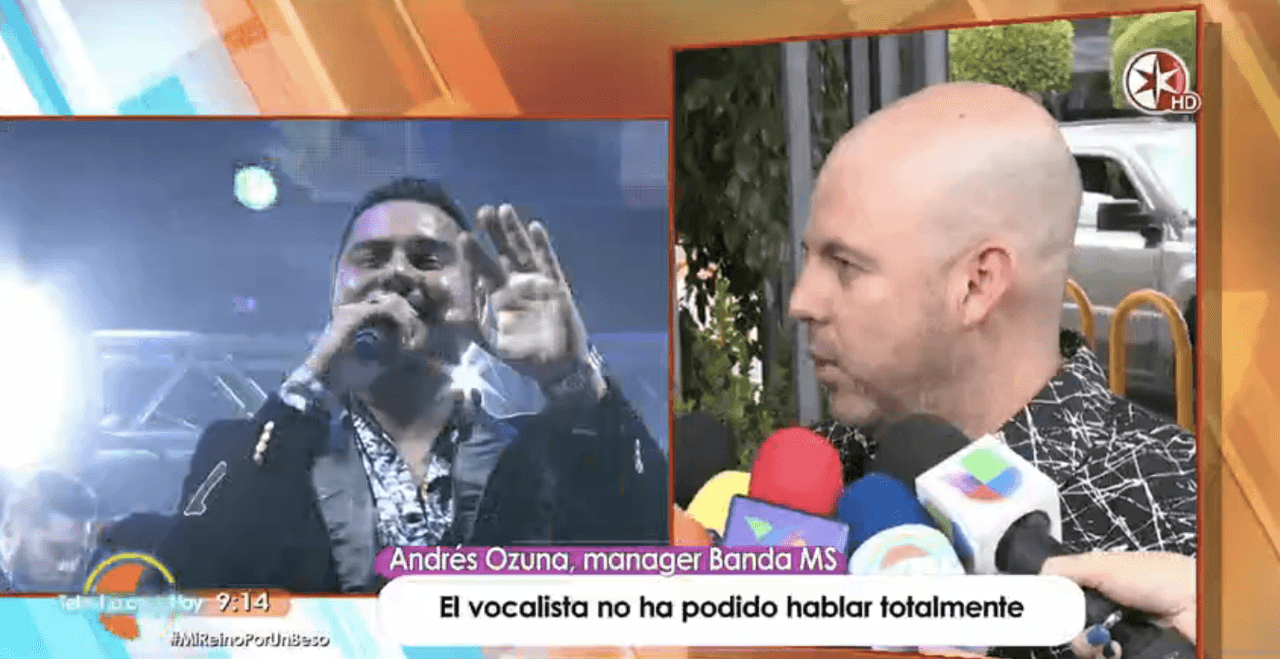 Alan Ramírez, vocalista de La Banda MS es dado de alta y está fuera de peligro