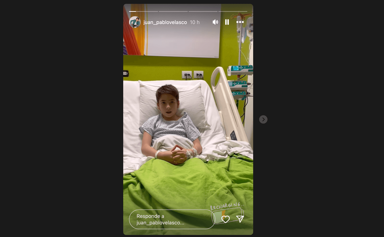 El actor Juan Pablo Velasco de Papás por Conveniencia es hospitalizado y sometido a cirugía