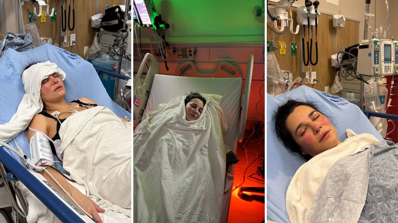 Martha Higareda revela que fue hospitalizada de urgencia tras el nacimiento de sus gemelas.