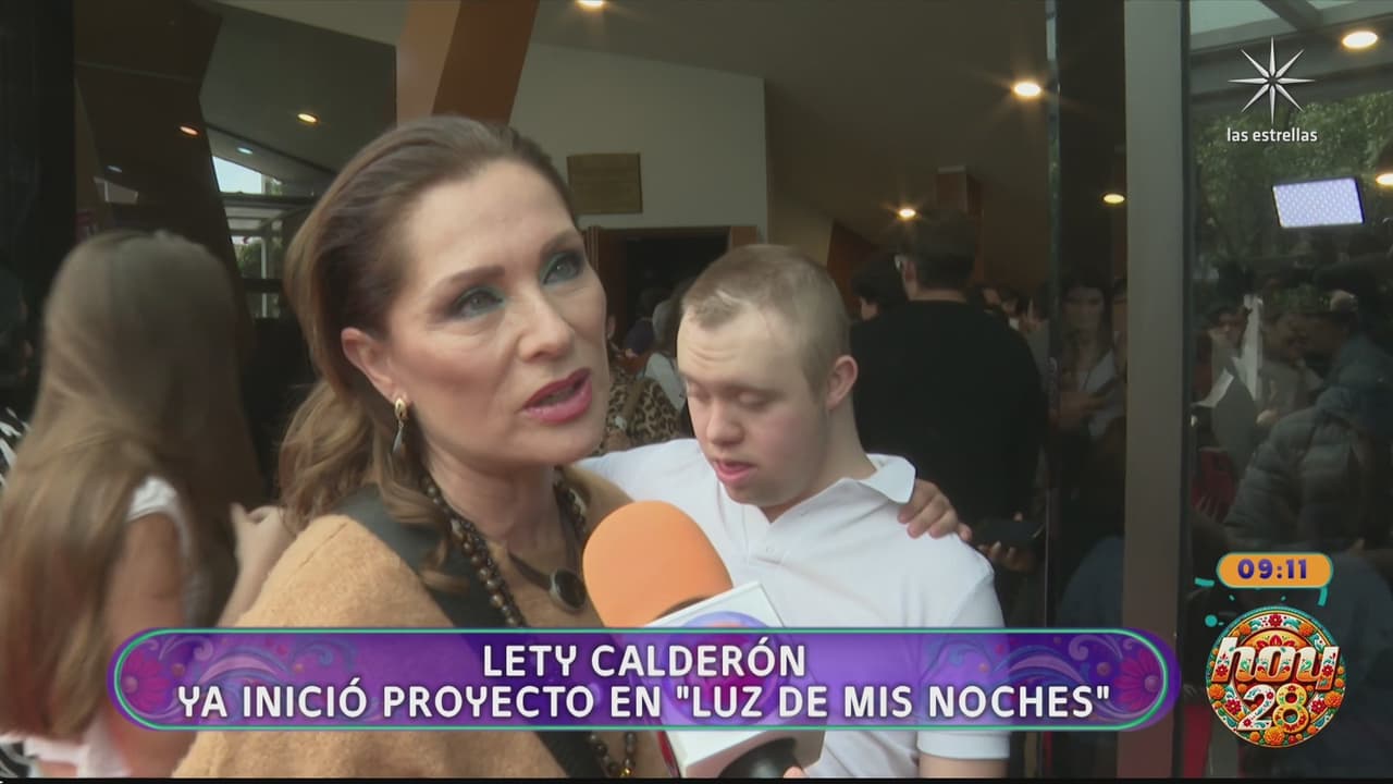 Lety Calderón luce irreconocible para su nueva telenovela; así aparece en Hoy