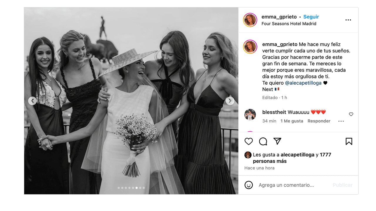 Publican fotos inéditas de la boda de Alejandra Capetillo