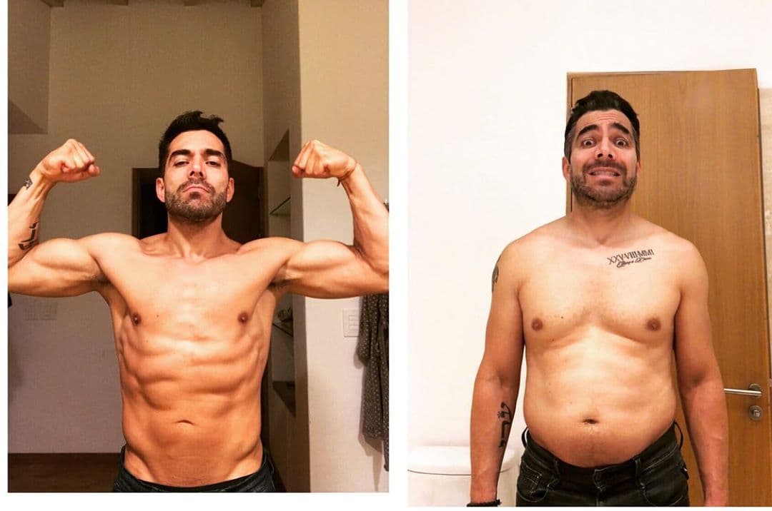 En 2018, Omar Chaparro también se animó a subir 15 kilos para dar vida a ‘Adán’ en la película ‘Todos caen’. “La verdad le atoré bien y sabroso a la comida para interpretar un persona a inicios del año que viene, ayer cambiaron los planes y ahora tengo que bajar 15 kilos, no es tarea fácil, pero es parte de nuestra chamba de actor, ¿quién se apunta a bajar conmigo?”, declaró en Instagram.