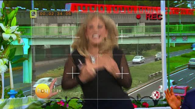 Detrás de cámaras en Hoy 11 octubre 2014