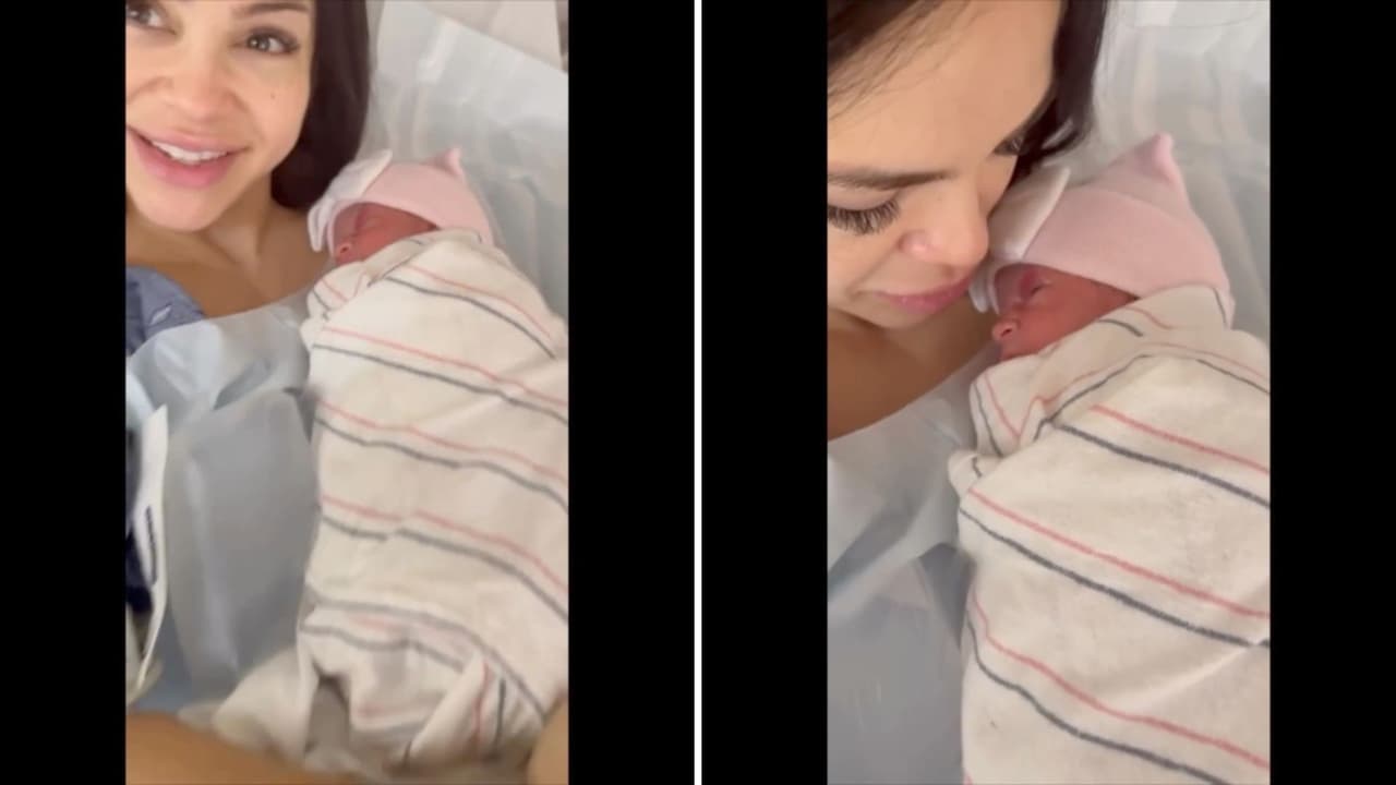 Natti Natasha comparte las primeras imágenes de su hija recién nacida