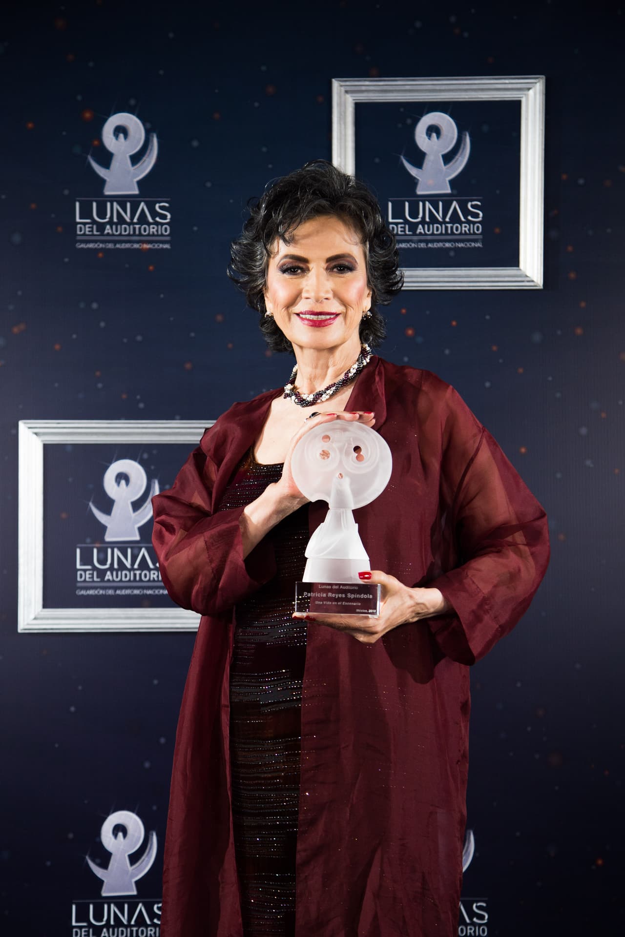 Patricia Reyes Spíndola ha sido reconocida por su trayectoría en el escenario.