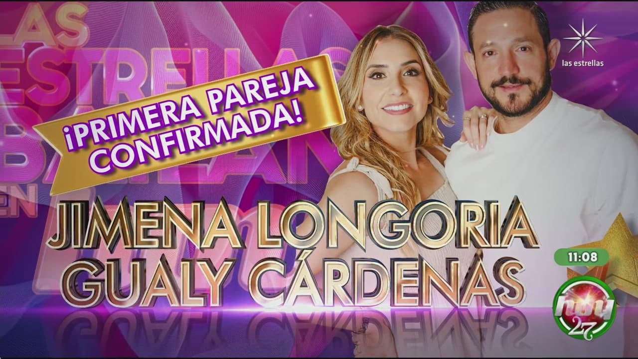 Jimena Longoria y Gualy Cárdenas, la primera pareja confirmada en Las Estrellas bailan en Hoy.