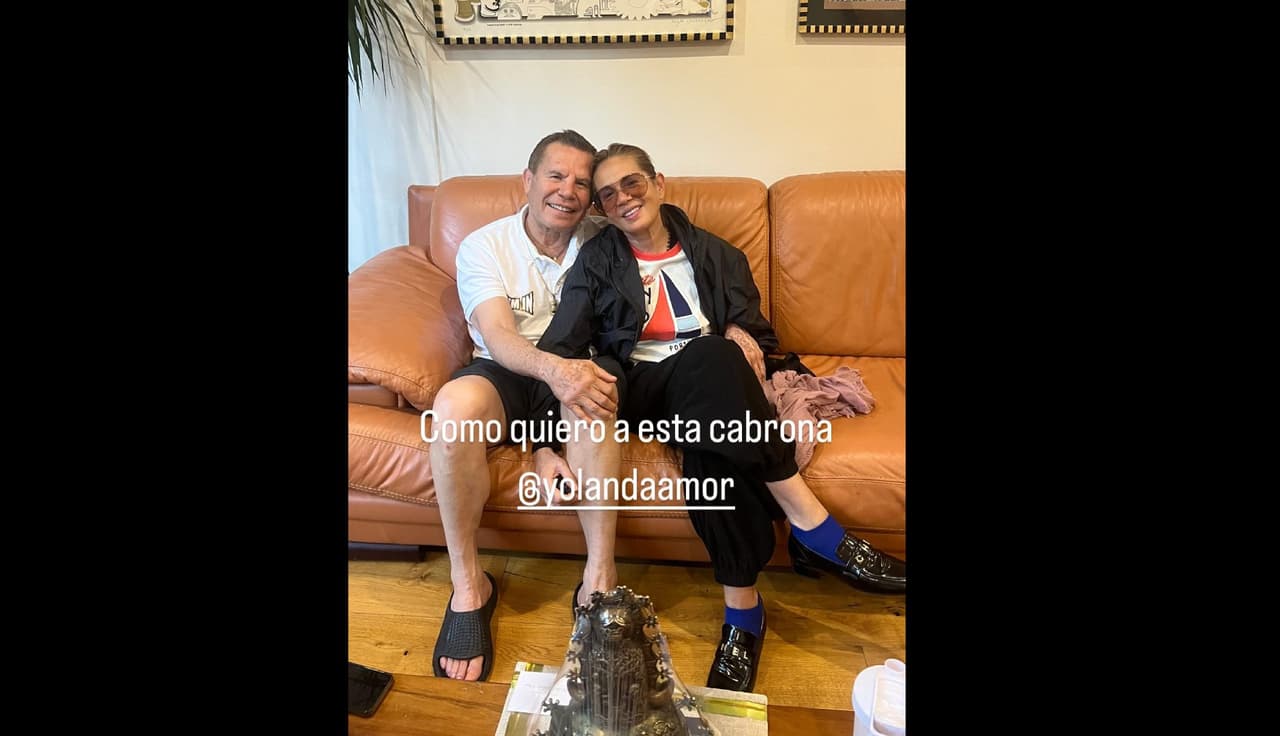 Julio César Chávez y Yolanda Andrade.