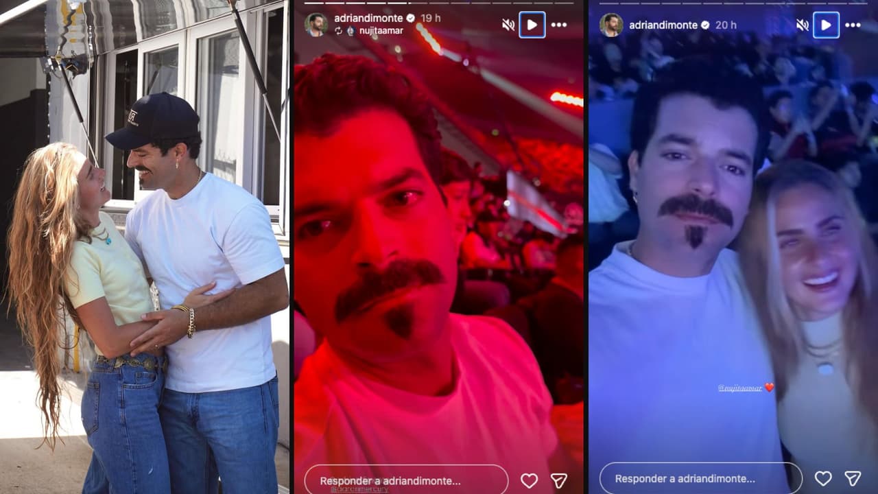 Adrián Di Monte cambia de look y así lo presumió su esposa Nuja Amar